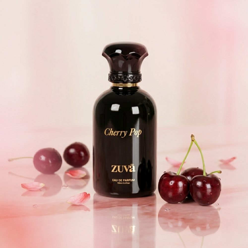 Zuva Cherry Pop perfume bottle - 25% oil concentration