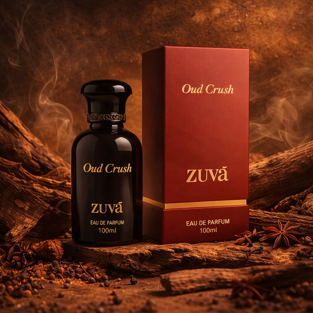 Oud Crush Eau de Parfum 100ml – Luxury Long-Lasting Oriental Woody Oud Perfume for Men & Women