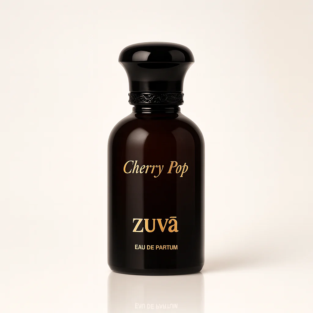 ZUVA Perfumes Cherry Pop Eau de Parfum 100ml – Sweet Fruity Cherry & Almond Fragrance for Women | Long-Lasting Gourmand Perfume