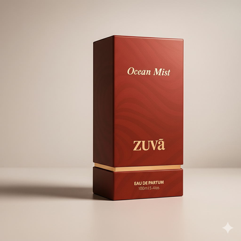 Ocean Mist Eau de Parfum 100ml – Fresh Aquatic Citrus Perfume for Men, Long-Lasting Daily Fragrance